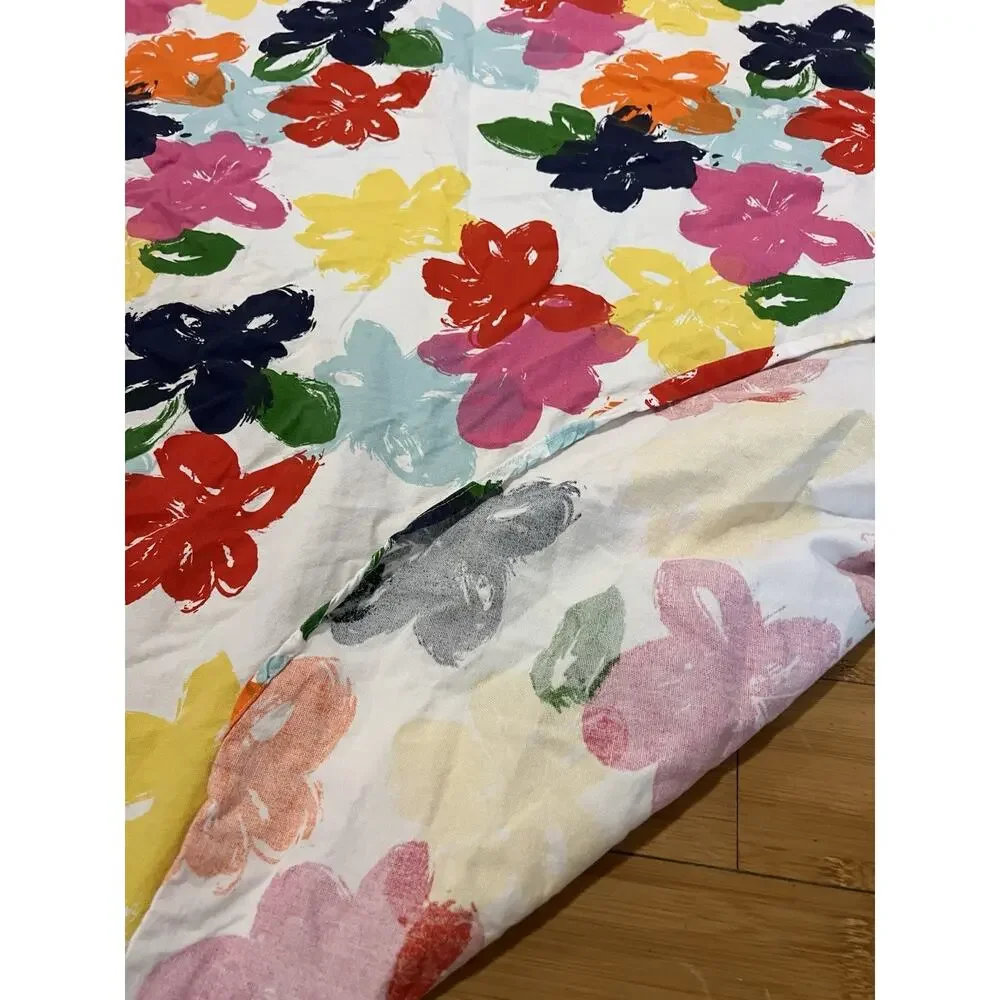 Kate Spade New York 100% Cotton “FLOWERBOX” Round Tablecloth 62”